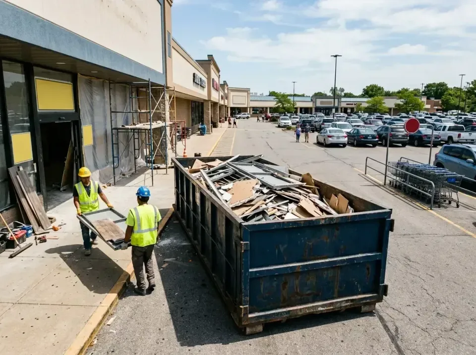 retail-store-renovation-debris-003 — frequently asked questions, Roll-off Dumpster Rentals in Farr West, UT